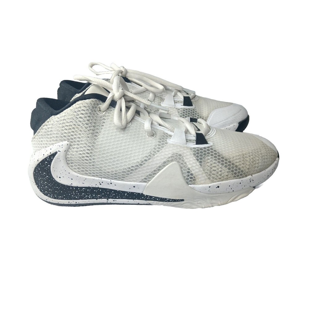 Nike Freak 1 Shoes Boys Size 7 Y sneakers White & Black
